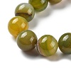 Natural Multi-Color Agate Beads Strands G-A261-B14-14mm-4