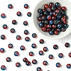 100Pcs Crackle Glass Beads CCG-YW0001-19A-10-1