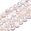 Natural Cultured Freshwater Pearl Beads Strands PEAR-N014-08E-3