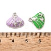 Alloy Enamel Charms FIND-U033-05P-3