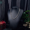 1Pc 304 Stainless Steel Cuban Link Chain Necklaces for Men Women NJEW-SP0001-23D-4