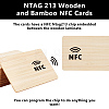 20Pcs Unfinished Wood Card Sheet WOOD-OC0004-48A-4