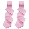 Polyester Wrinkle Ribbons OCOR-WH0078-501A-1