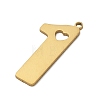 201 Stainless Steel Pendants SA-CBA0460-10G-2