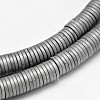 Electroplate Non-magnetic Synthetic Hematite Beads Strands X-G-I175-20D-1