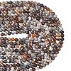 Natural Botswana Agate Beads Strands G-G453-A01-8mm-5