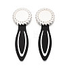 Alloy & Iron Bookmark Cabochon Settings PALLOY-N184-06S-1
