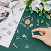 64Pcs 8 Style Cowboy Theme Tibetan Style Alloy European Dangle Charms FIND-FH0006-43-3
