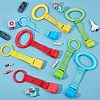 SUPERFINDINGS 8Pcs 8 Style Plastic Play Bed Pull Ring AJEW-FH0001-94-4