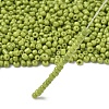 8/0 3mm Baking Paint Glass Seed Beads Loose Spacer Beads X-SEED-S002-K9-3