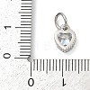 Brass Micro Pave Cubic Zirconia Pendants KK-H204-01P-05-3