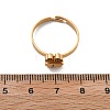 304 Stainless Steel Adjustable Rings for Women RJEW-F169-01G-02-5