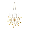 304 Stainless Steel Sun Shape Hanging Suncatcher HJEW-JM05031-01-1