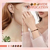 160Pcs 8 Colors Natural Wood Beads WOOD-YW0001-88-6