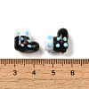 Handmade Lampwork Bumpy Beads Strands LAMP-U001-01D-1-4