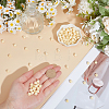 50Pcs Dyed Synthetic Coral Beads FIND-ME0003-86B-3