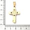 304 Stainless Steel Pendants STAS-H255-03A-G-3
