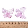 Transparent Plastic Pendants KY-N025-44F-3