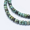 Natural African Turquoise(Jasper) Beads Strands G-E444-49-6mm-3