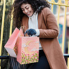 6Pcs Flower Printed Paper Gift Bags ABAG-TADJ0001-08A-7