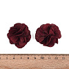 Polyester Fabric Flowers FIND-ZX004-11-02-3