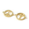 Brass Connector Charms KK-CBA9CBD-01G-2