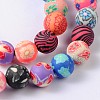 Handmade Polymer Clay Beads FIMO-10D-3-2