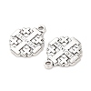 Tibetan Style Alloy Pendants FIND-G105-01AS-2