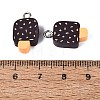 Handmade Polymer Clay Pendants CLAY-Q253-07P-4