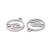 Non-Tarnish 201 Stainless Steel Charms STAS-G281-01P-01-2