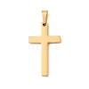 Easter 304 Stainless Steel Pendants STAS-F363-02C-G-1