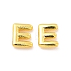 Brass Hollow Out Initial Letter Stud Earrings for Women EJEW-A044-01G-E-1