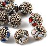 Handmade Polymer Clay Indonesia Beads PY-CBAAA14-10KCG-1