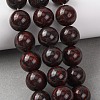 Natural Brecciated Jasper Beads Strands G-A310-A04-16mm-1