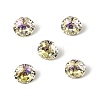 Glass Rhinestone Cabochons GLAA-A018-6mm-001GY-1