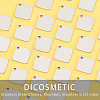 DICOSMETIC 40Pcs 304 Stainless Steel Charms STAS-DC0006-78-4