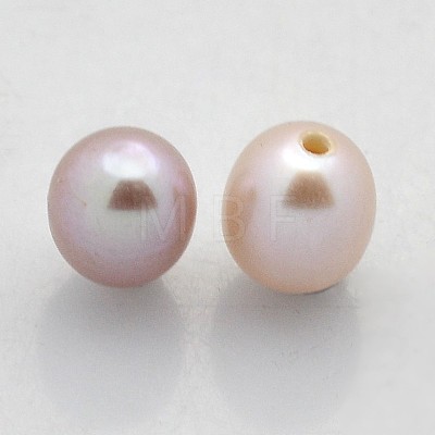Natural Cultured Freshwater Pearl Beads X-PEAR-M010-M-1