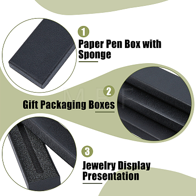 12Pcs Paper Pen Box CON-DC0001-01-1