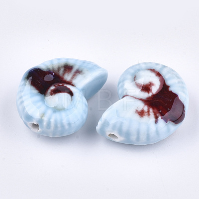 Handmade Porcelain Beads PORC-S498-32D-1