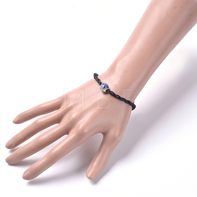Nylon Thread Cord Bracelets BJEW-JB04859-02-1