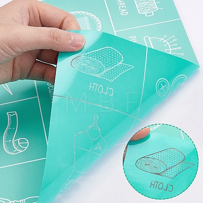 Self-Adhesive Silk Screen Printing Stencil DIY-WH0173-021-07-1