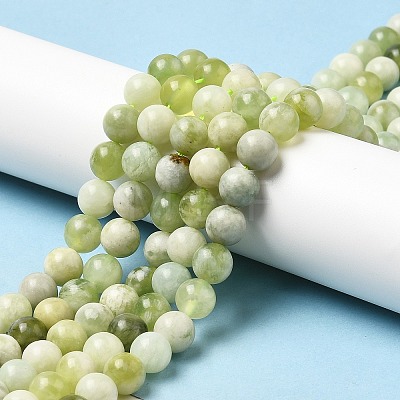 Natural New Jade Beads Strands X-G-K340-A01-02-1