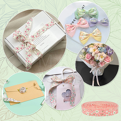 Cotton and Linen Ribbon SRIB-WH0012-13C-1