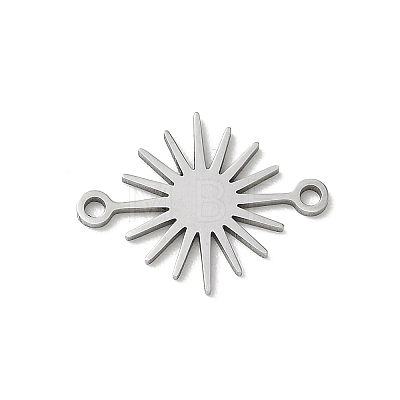 Chakra 304 Stainless Steel Connector Charms SA-CBA28C1-01B-P-1