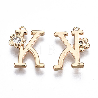 Brass Pendants KK-Q768-001G-K-1
