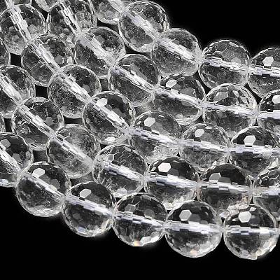 Natural Quartz Crystal Beads Strands G-C280-B14-10mm-1