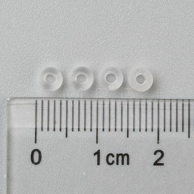 Round Transparent Acrylic Beads PL704-1