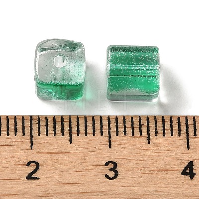 Two Tone Transparent Glass Beads X1-GLAA-NH0001-03I-1
