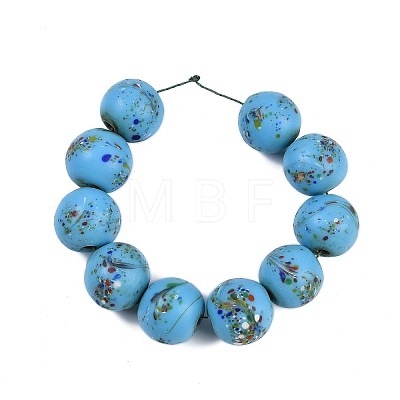 Handmade Lampwork Beads BLOW-D006-01E-1