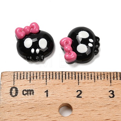 Halloween Opaque Resin Cabochons CRES-I045-01F-01-1